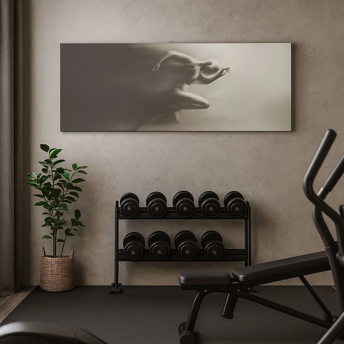 Lærredstryk - Billede på lærred - Ustoppelig - 100x40 cm