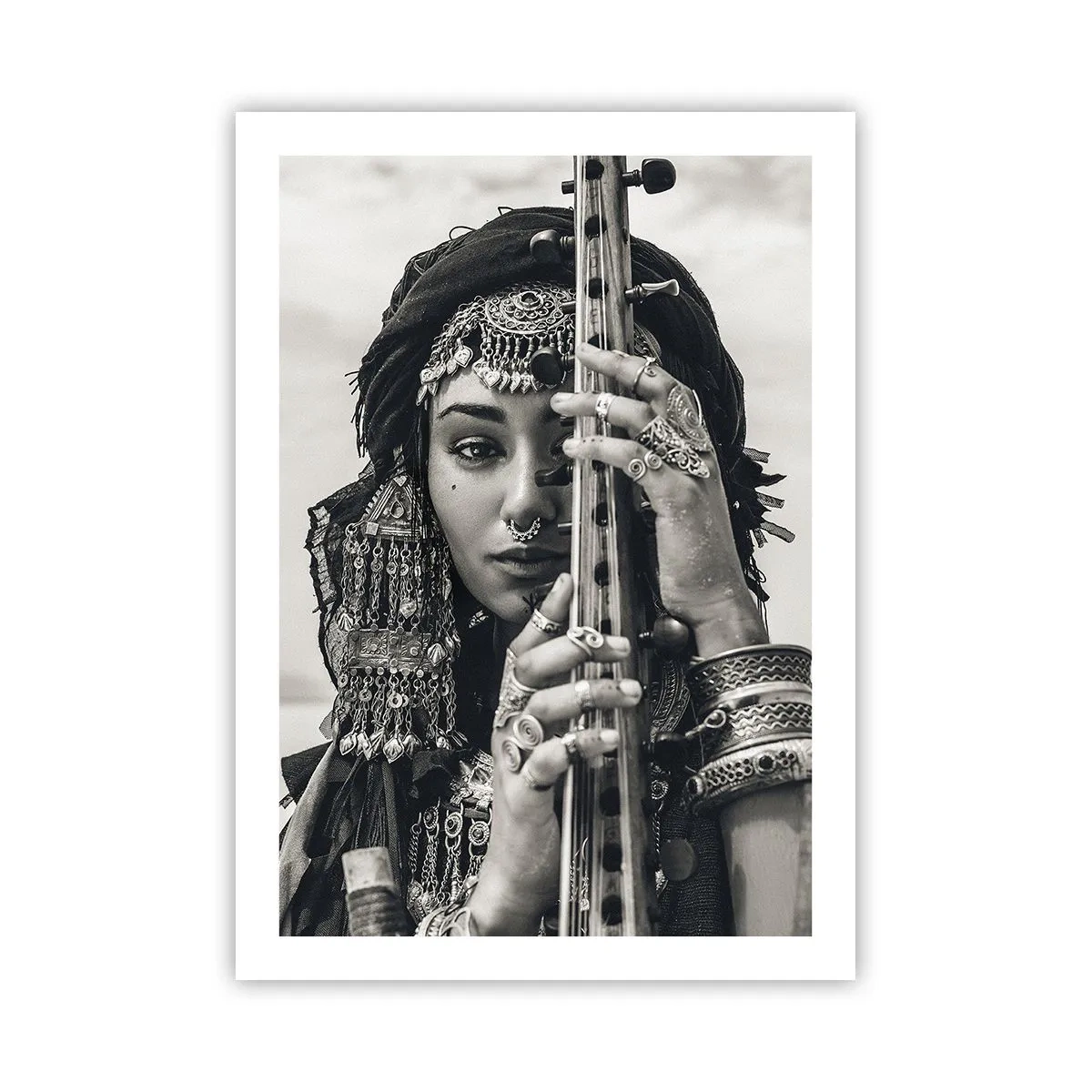 Plakat - Selve den orientalske musik - 50x70 cm