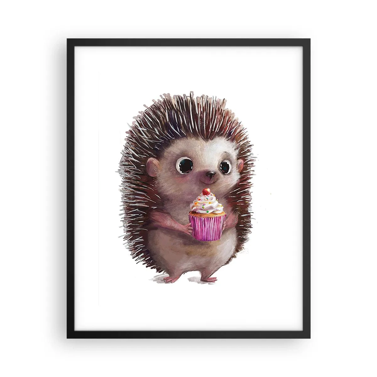 Plakat i sort ramme - Fejring er hver dag - 40x50 cm