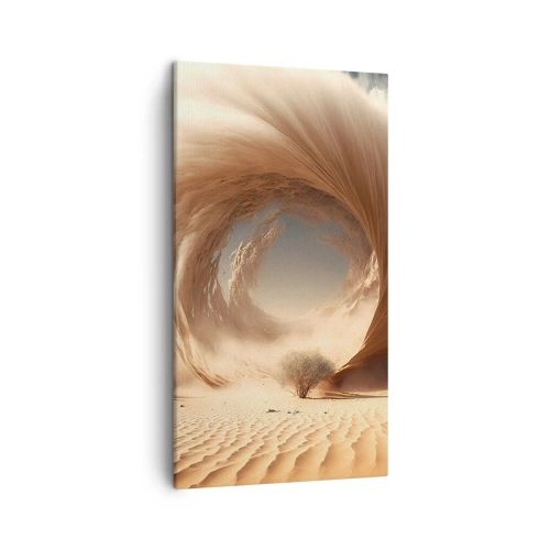 Lærredstryk - Billede på lærred - Åben portal - 45x80 cm