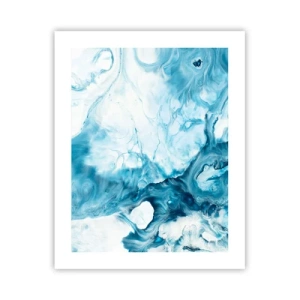 Plakat - Blå koncert - 40x50 cm