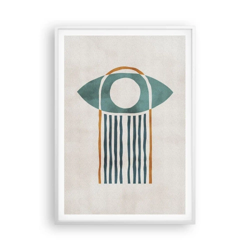 Plakat i hvid ramme - Tegn og ritualer - 70x100 cm