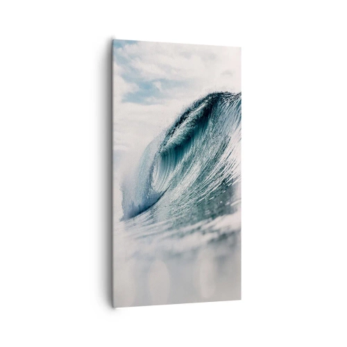 Lærredstryk - Billede på lærred - Topmøde om vand - 65x120 cm