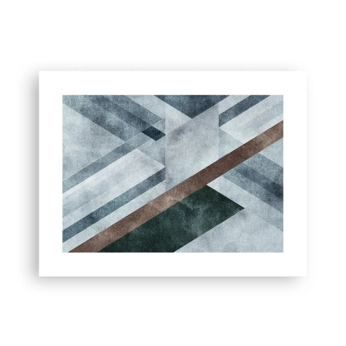 Plakat - Sofistikeret elegance i geometri - 40x30 cm