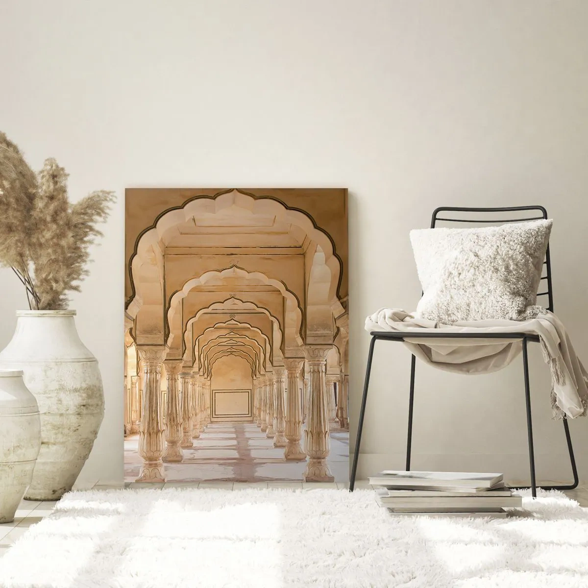 Billede på glas - I maharajaens palads - 50x70 cm