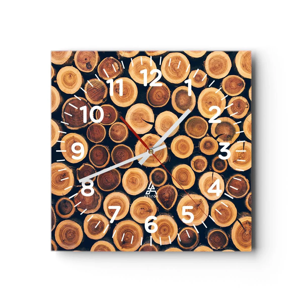 Vægur, Uret - Hvor gammel ser jeg ud? - 40x40 cm