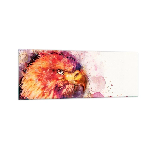 Billede på glas - Du vil ikke vide, hvad jeg tænker på - 140x50 cm