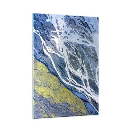 Billede på glas - Naturens hulemalerier - 50x70 cm