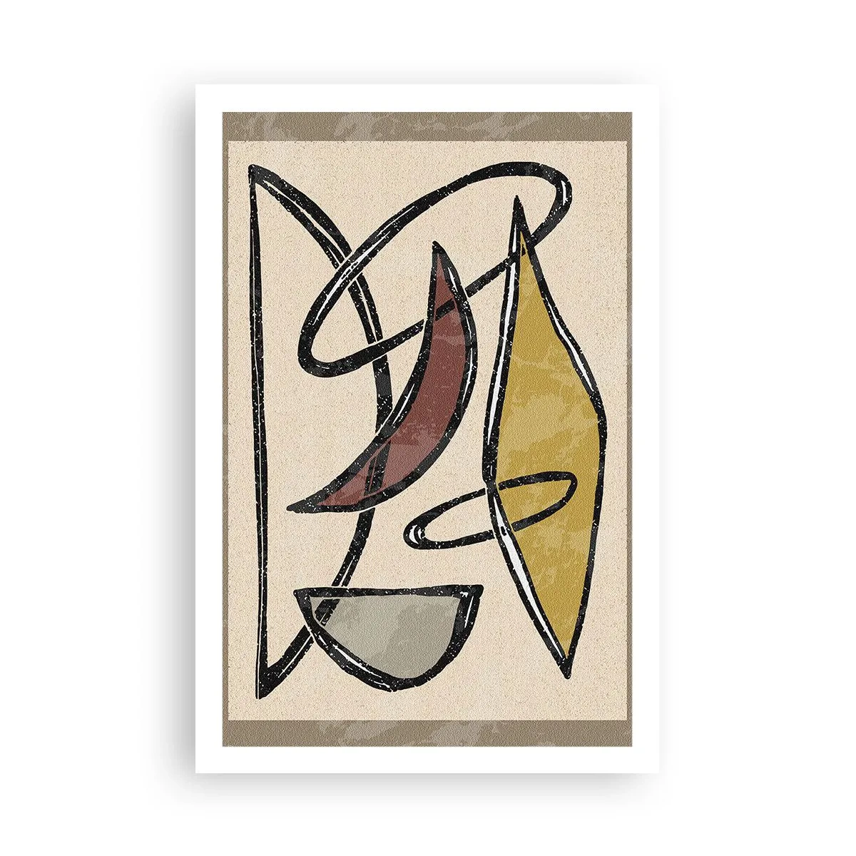 Plakat - Vertikaler og niveauer - 61x91 cm