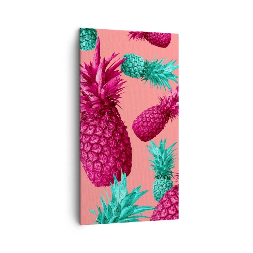 Lærredstryk - Billede på lærred - Frihed er sødt - 45x80 cm