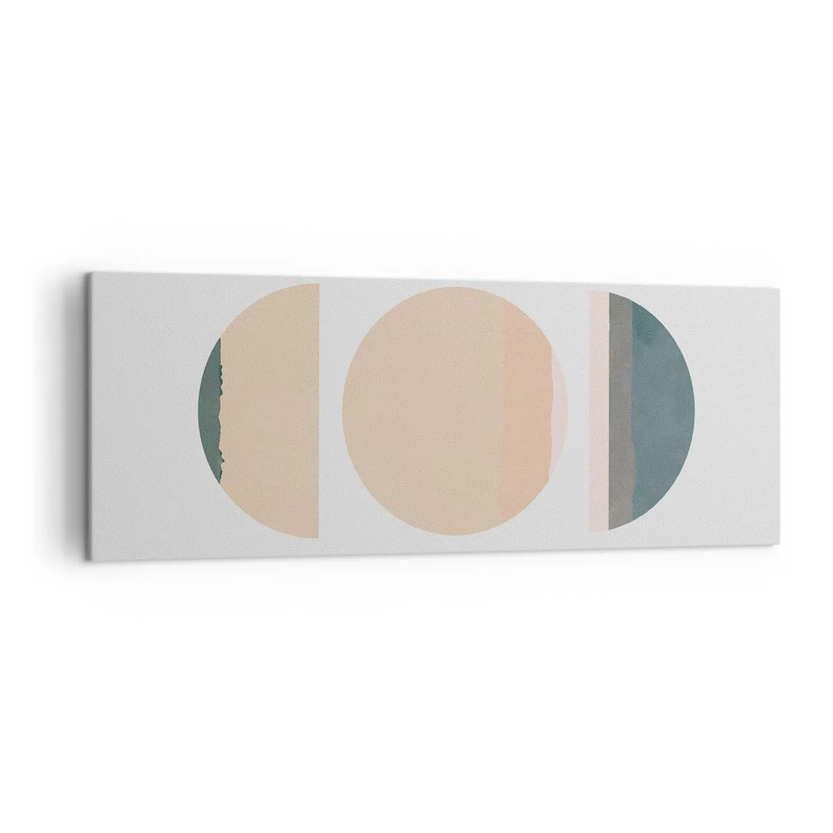 Lærredstryk - Billede på lærred - Hjul for hjul - 140x50 cm