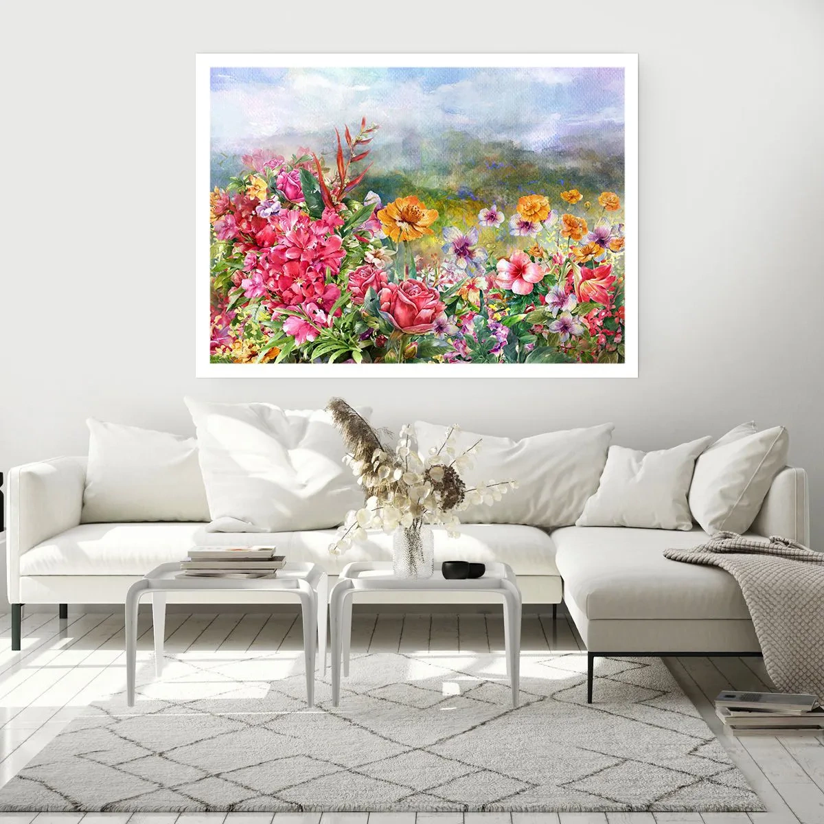 Plakat - En have, der er gået amok - 100x70 cm