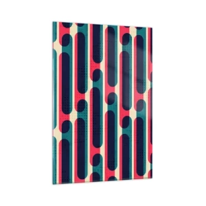 Billede på glas - Indad og fremad - 80x120 cm