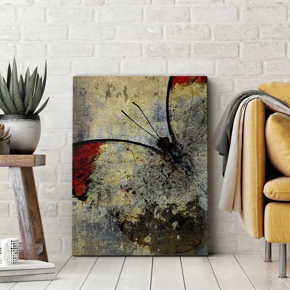 Lærredstryk - Billede på lærred - Se, før jeg forsvinder - 55x100 cm