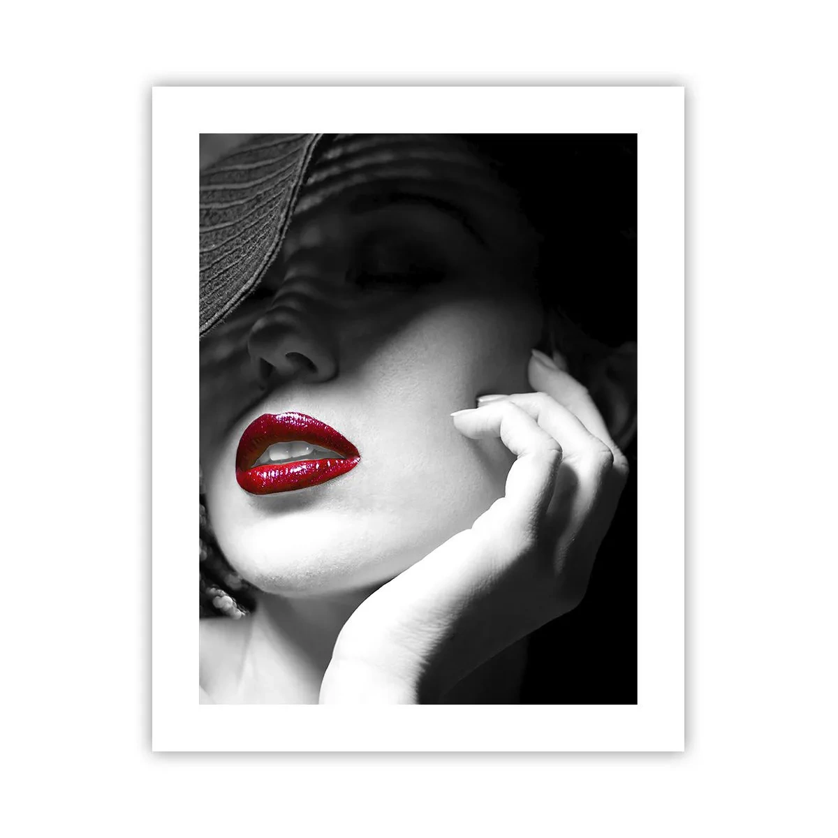 Plakat - Studie i skarlagenrødt - 40x50 cm