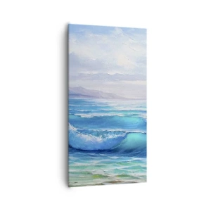 Lærredstryk - Billede på lærred - Giver trøst - 65x120 cm