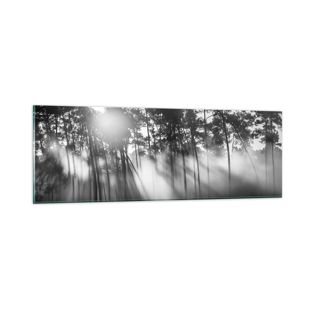 Billede på glas - Ustoppelig sol - 90x30 cm