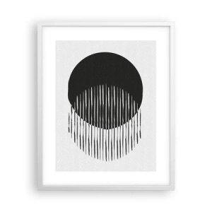 Plakat i hvid ramme - Hans alter ego - 40x50 cm