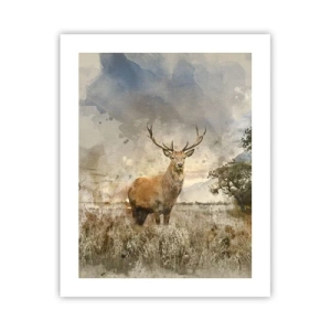 Plakat - Værdighed - styrke - værdighed - 40x50 cm