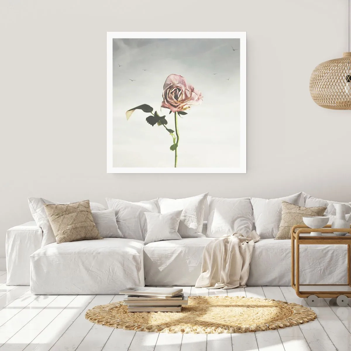Plakat - Velkomst til foråret - 50x50 cm
