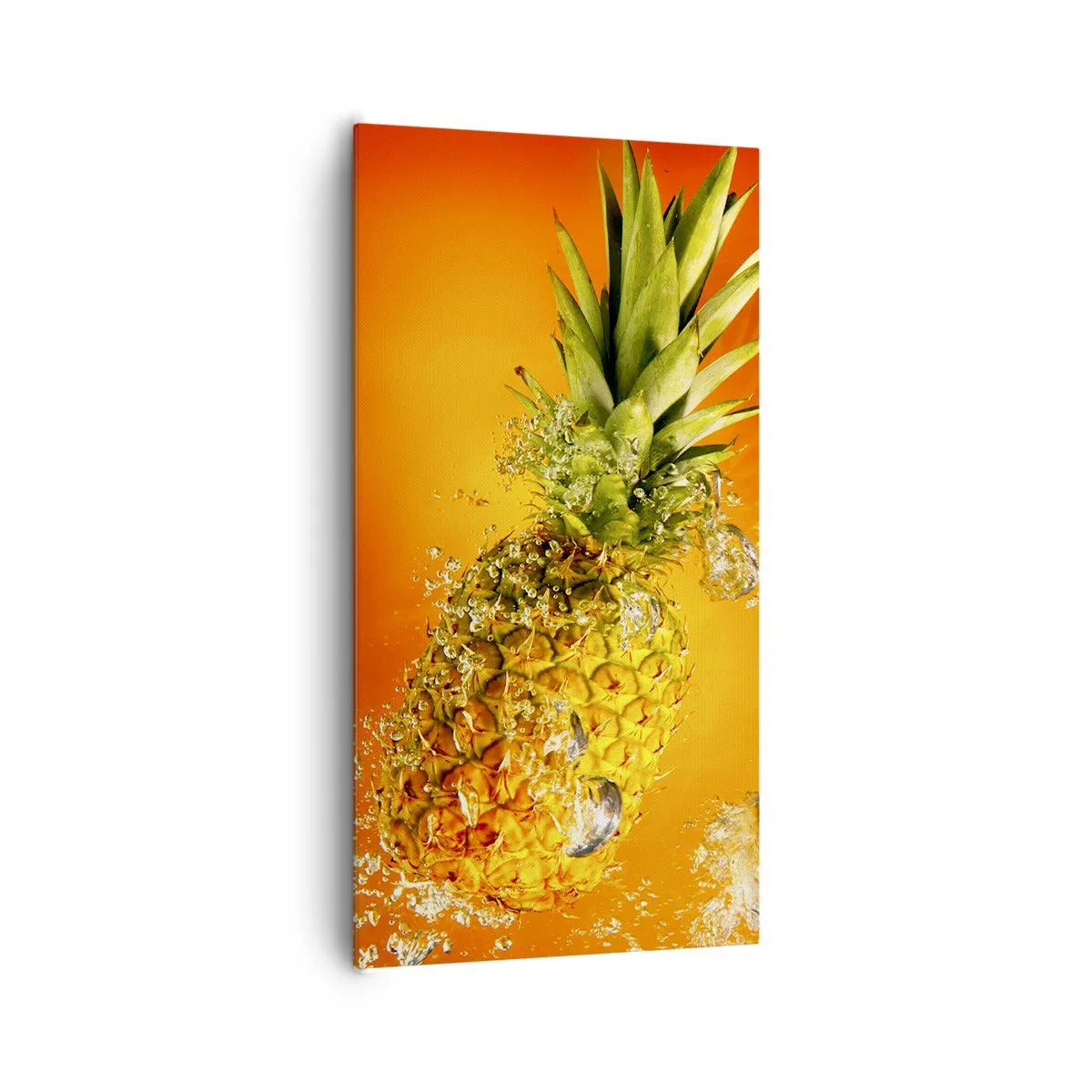 Lærredstryk - Billede på lærred - Tropisk saftig friskhed - 65x120 cm