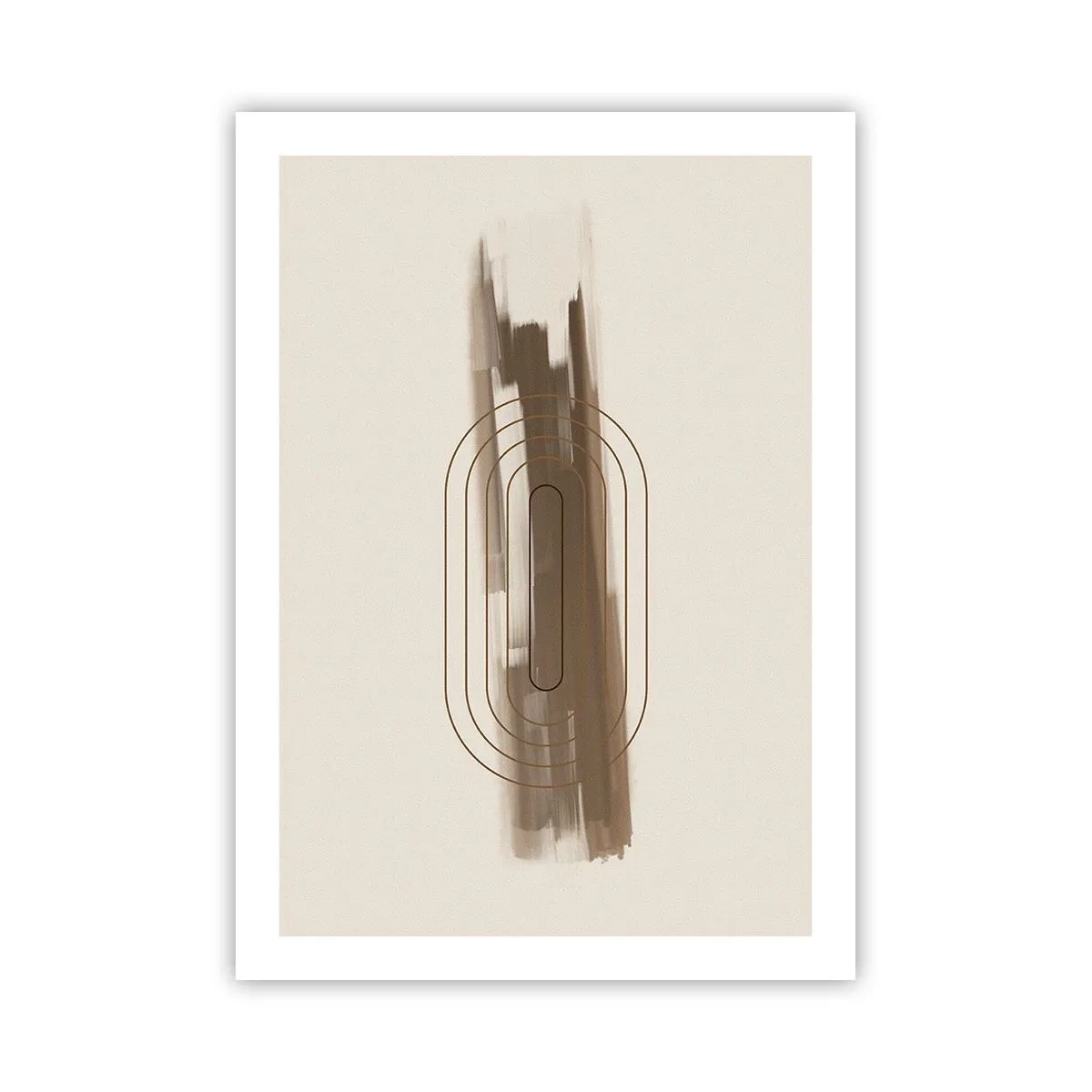 Plakat - Et pust af gråvejr - 50x70 cm