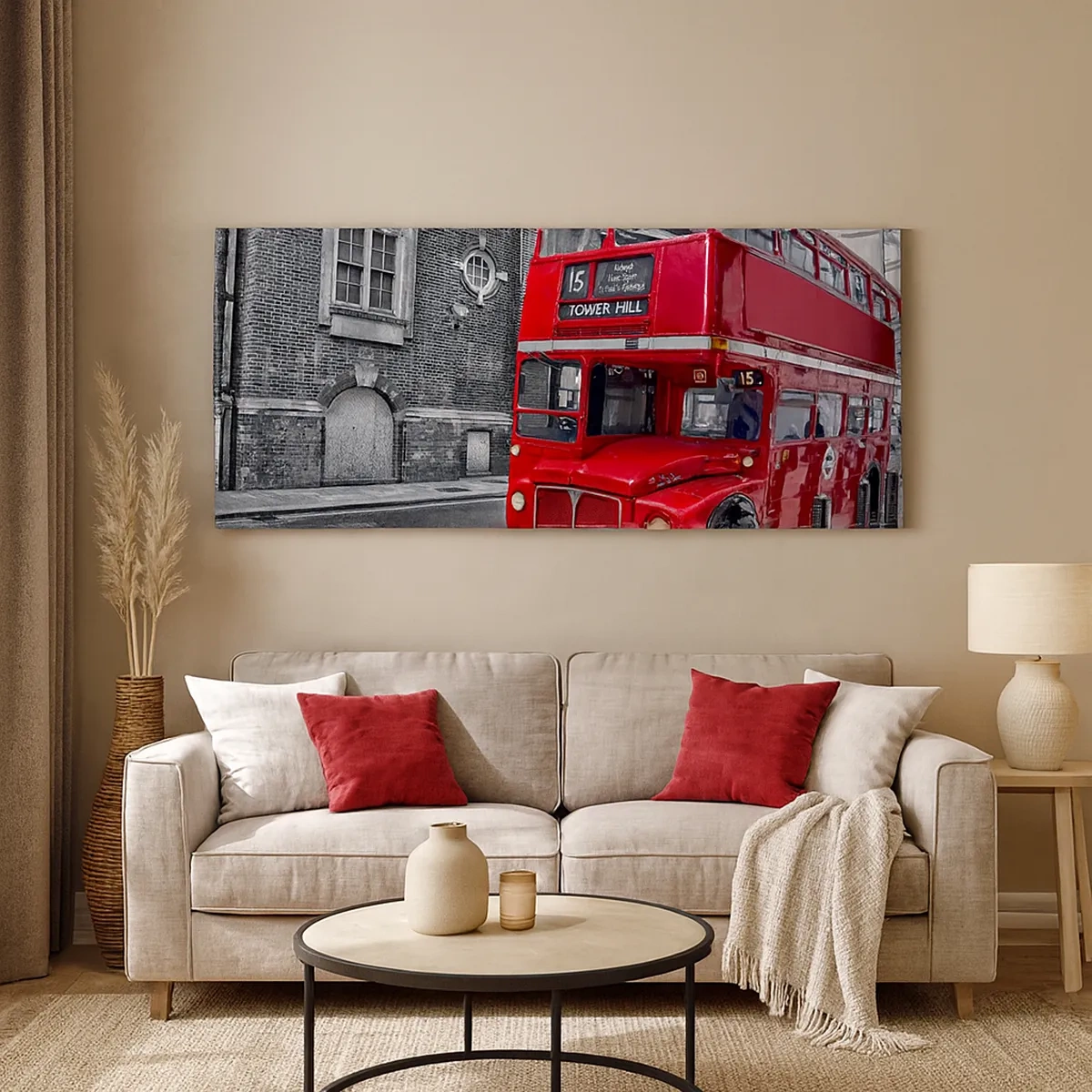 Lærredstryk - Billede på lærred - Altid det samme - 30x30 cm