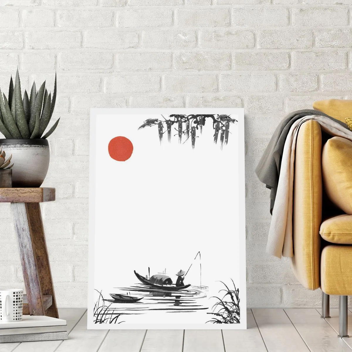 Plakat - En asiatisk eftermiddag - 70x100 cm