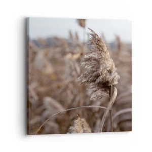 Lærredstryk - Billede på lærred - Tid til at flyve væk med vinden - 30x30 cm