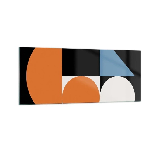 Billede på glas - System til figurer - 100x40 cm