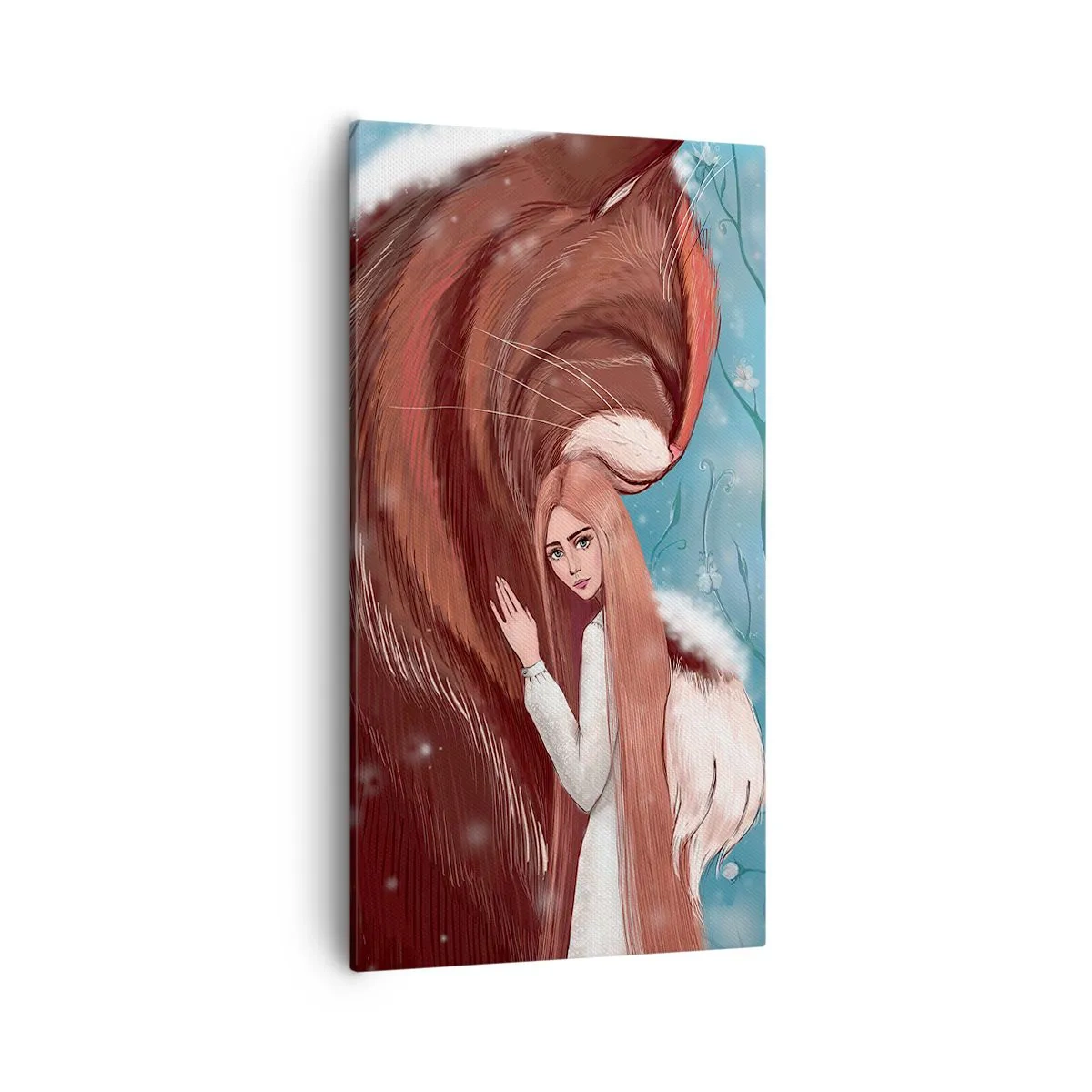 Lærredstryk - Billede på lærred - Velkommen til et eventyr - 55x100 cm