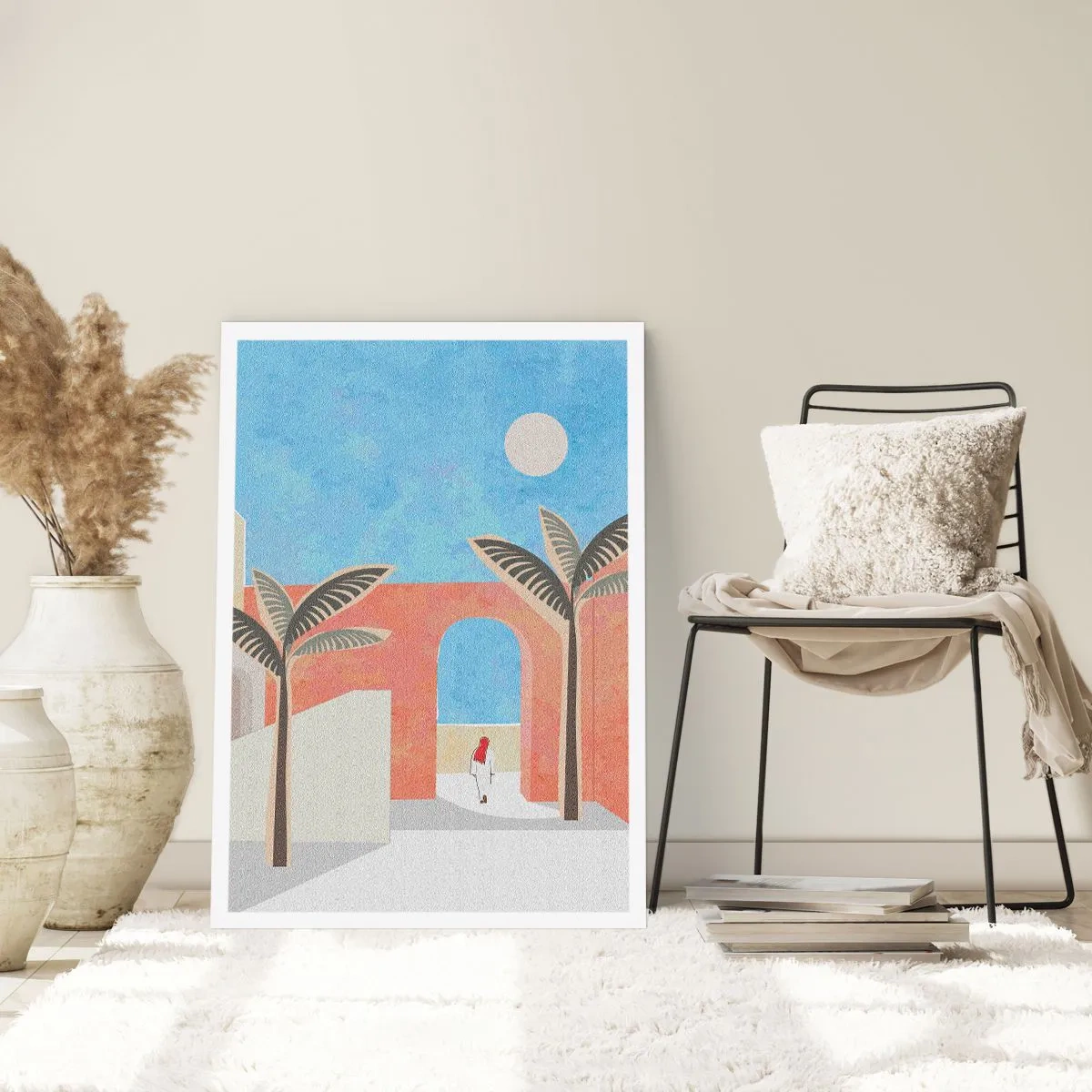 Plakat - En arabisk dag - 30x40 cm