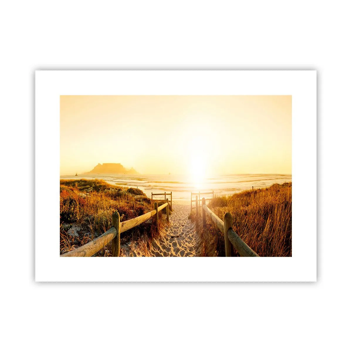 Plakat - Over klitten, mod solen - 40x30 cm