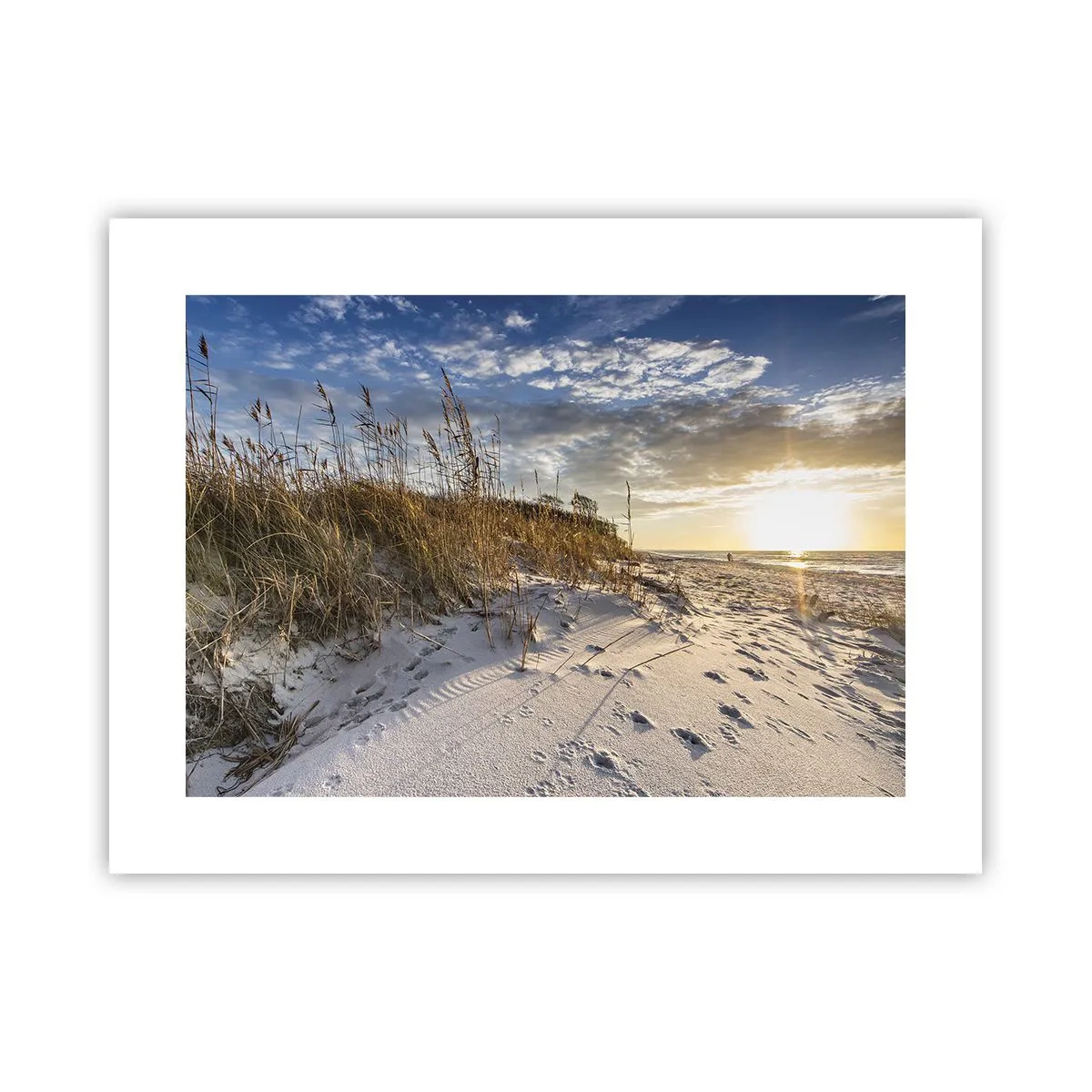Plakat - Indbydelse til en vandretur - 40x30 cm