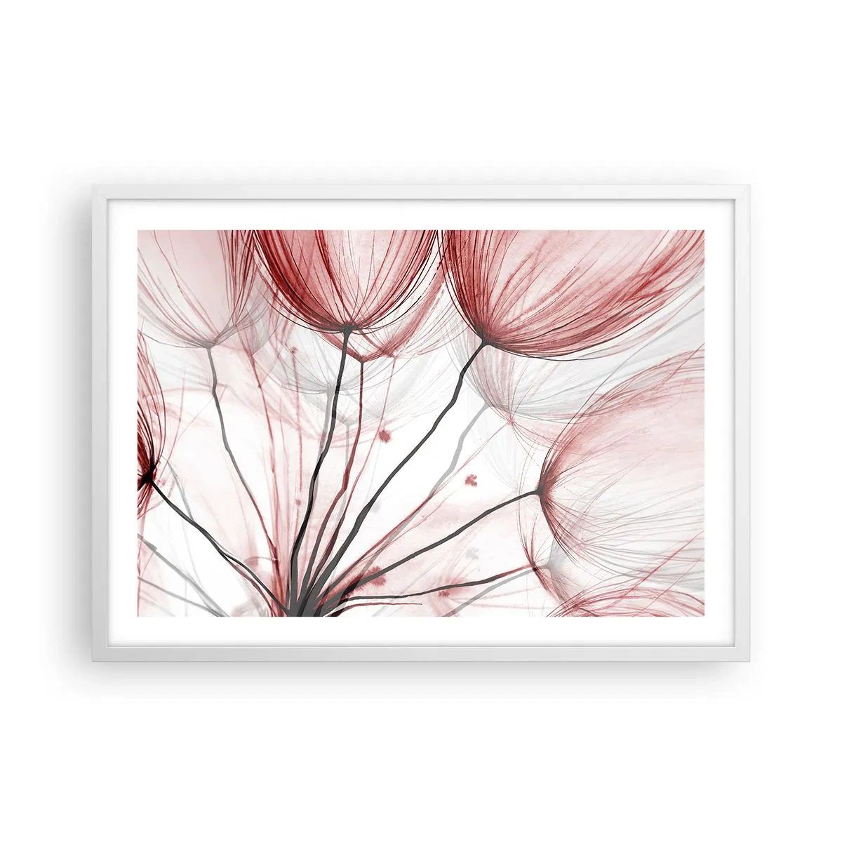 Plakat i hvid ramme - Før afgang - 70x50 cm