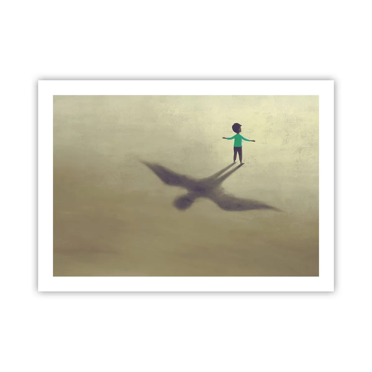 Plakat - Fremtidens helt - 70x50 cm