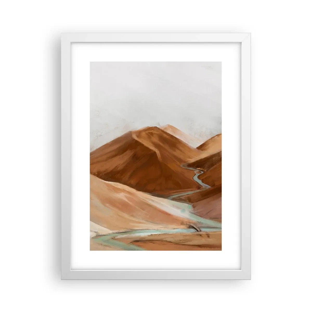 Plakat i hvid ramme - Til kilden - 30x40 cm