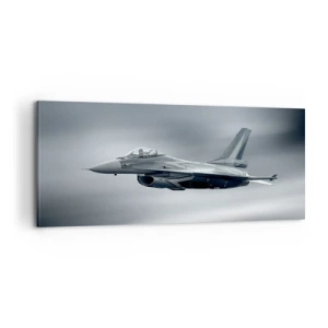 Lærredstryk - Billede på lærred - Vil du tage udfordringen op? - 100x40 cm