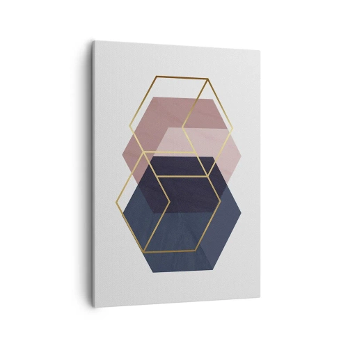 Lærredstryk - Billede på lærred - Styrken ved enkelhed - 50x70 cm