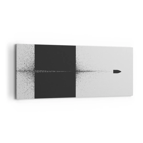 Lærredstryk - Billede på lærred - Lige til sagen - 120x50 cm