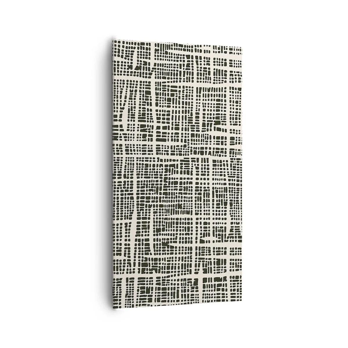 Lærredstryk - Billede på lærred - En sammensætning vævet - 65x120 cm