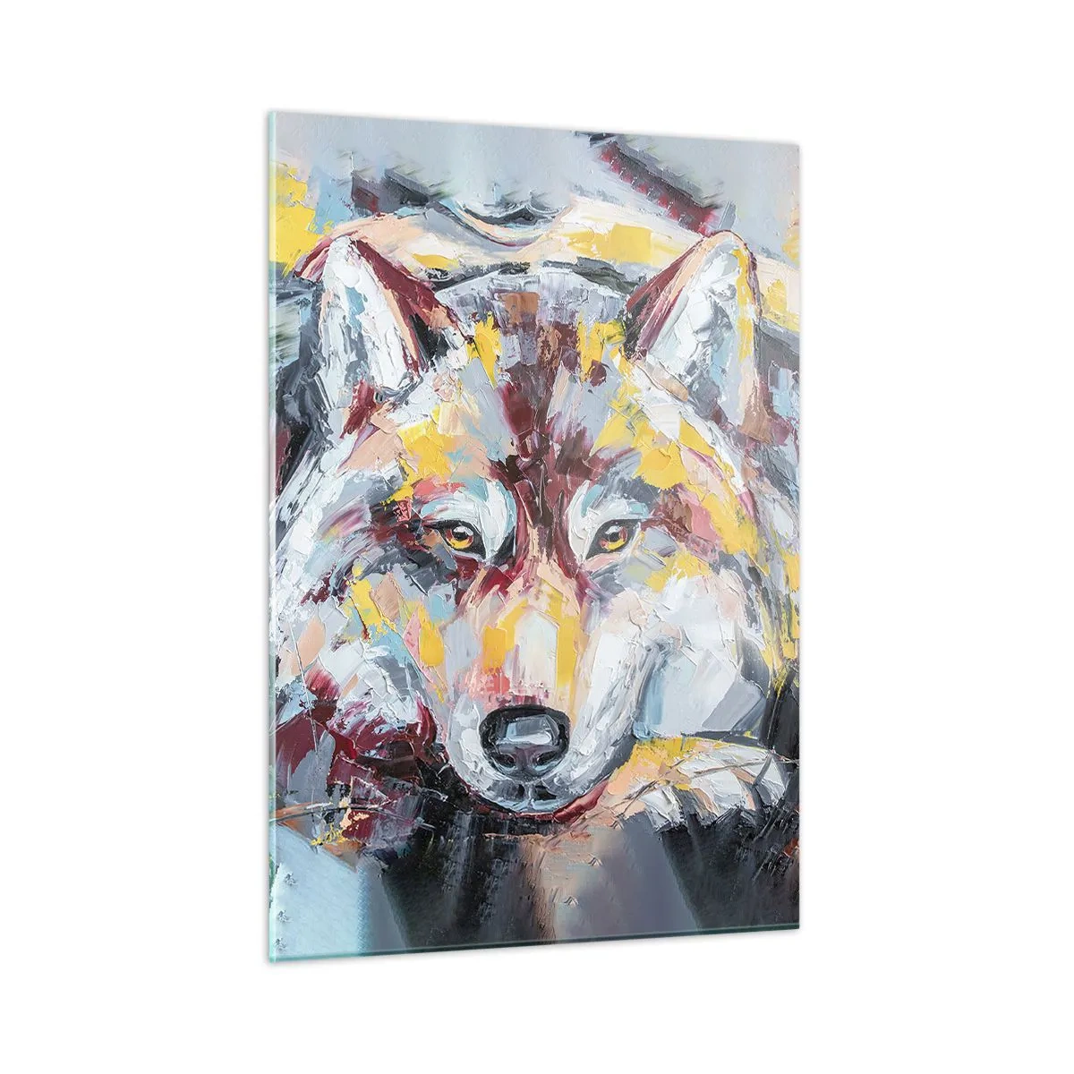Billede på glas - Fred blandt kære - 50x70 cm