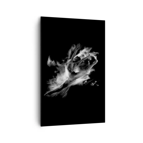 Lærredstryk - Billede på lærred - Stoppet under flyvning - 80x120 cm