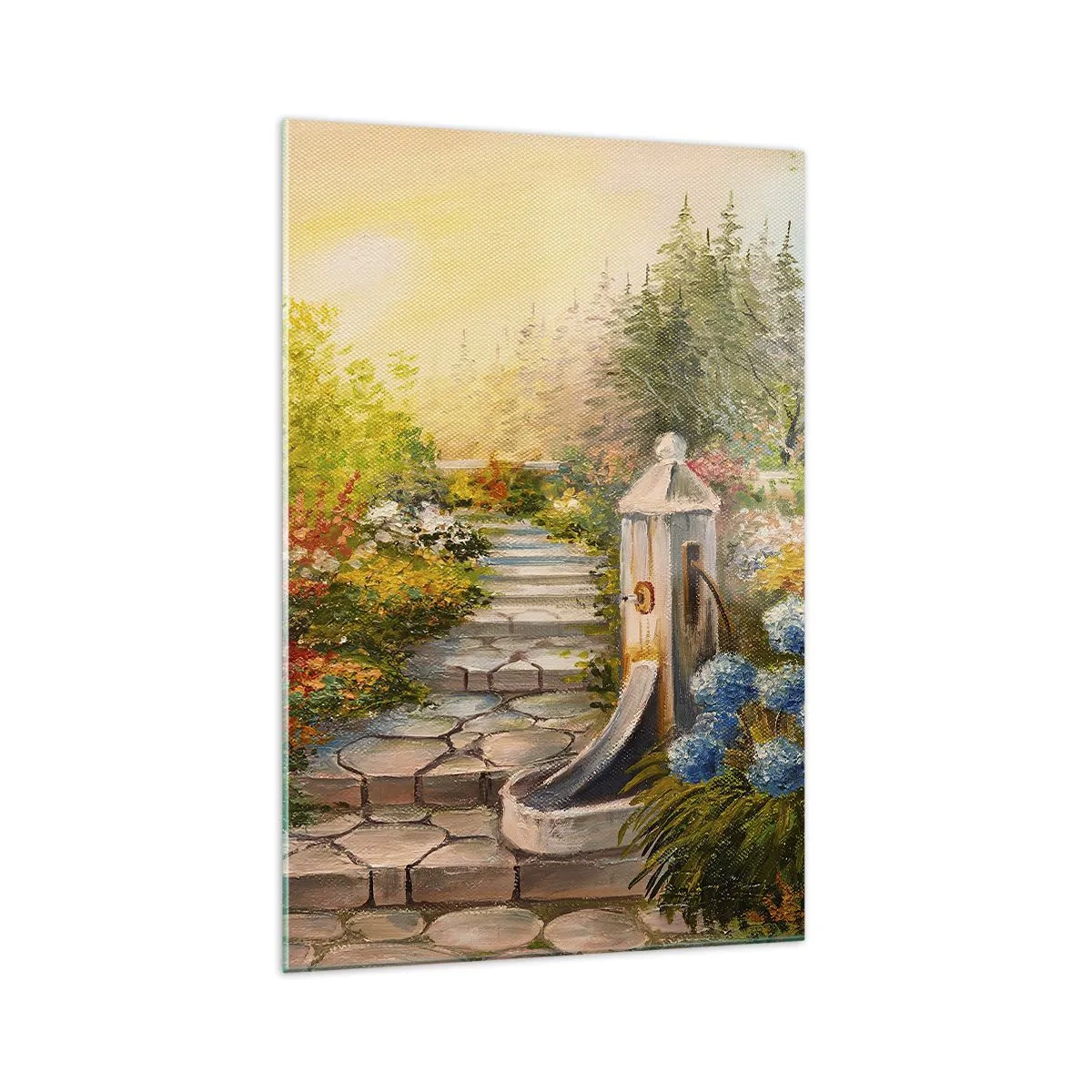 Billede på glas - I fuld blomstring - 70x100 cm