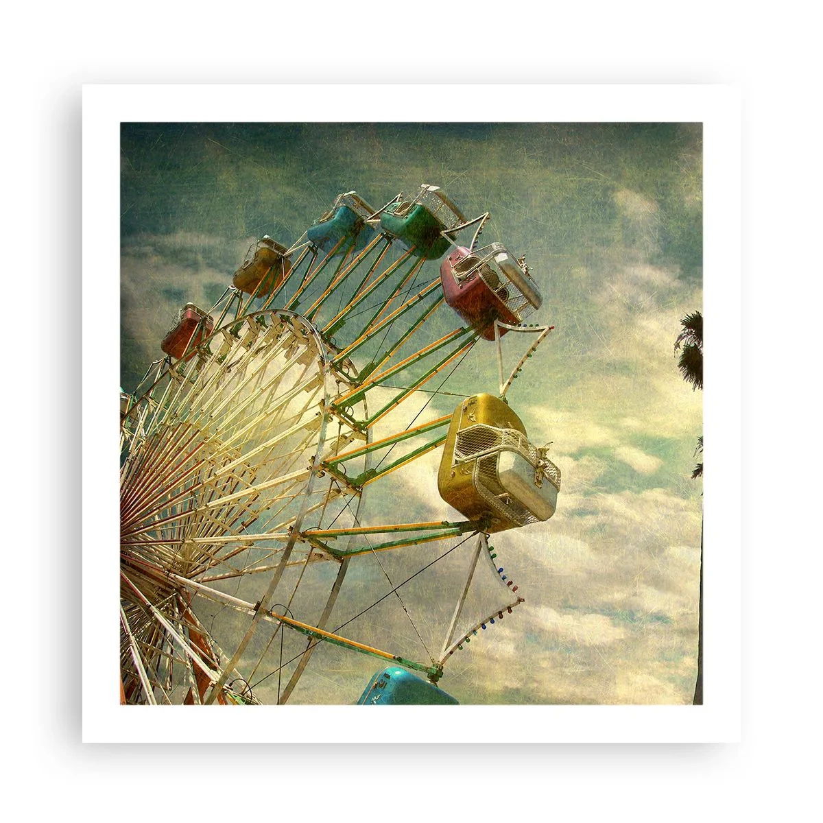 Plakat - Vil være, vil være sjov.... - 60x60 cm