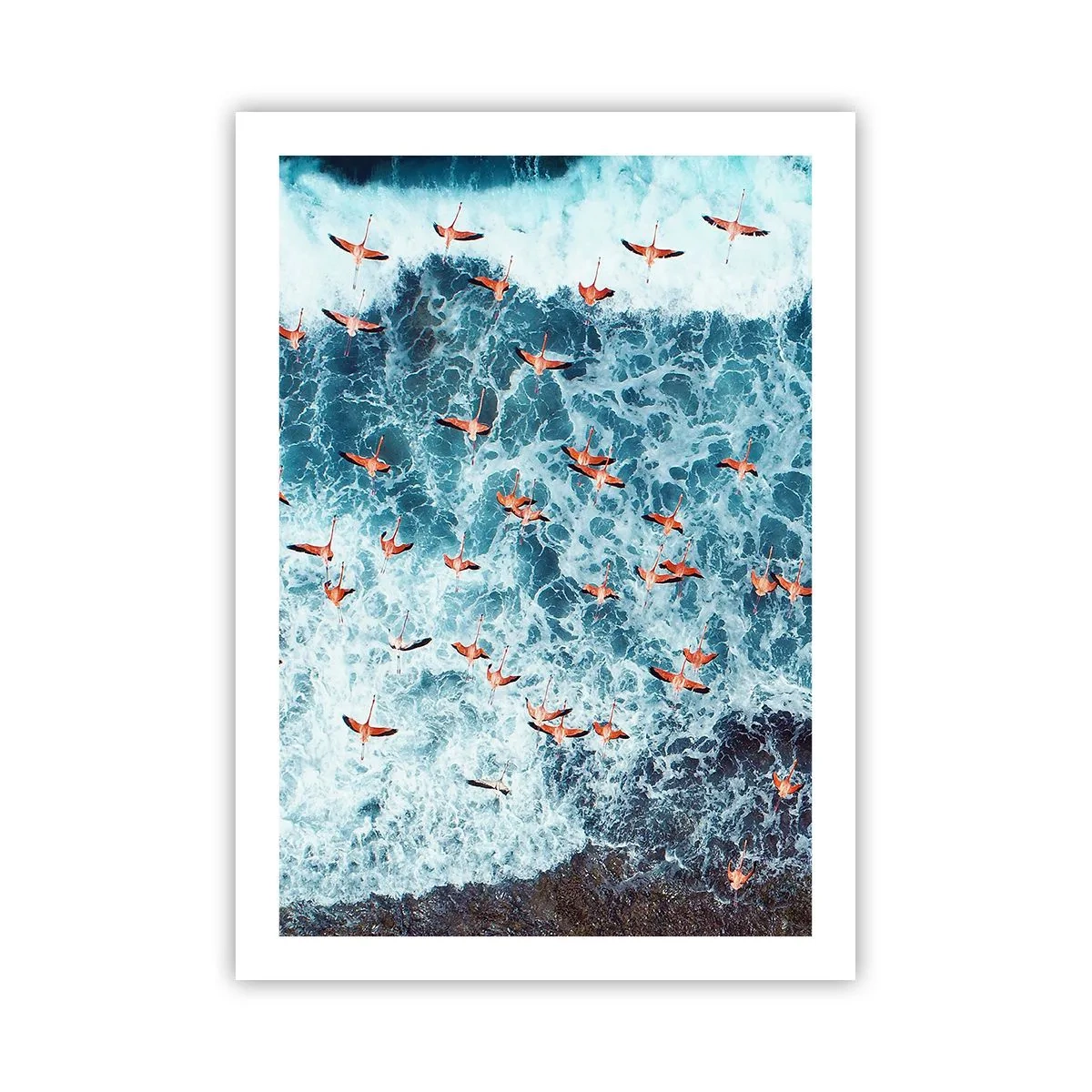 Plakat - Parade ved havet - 50x70 cm