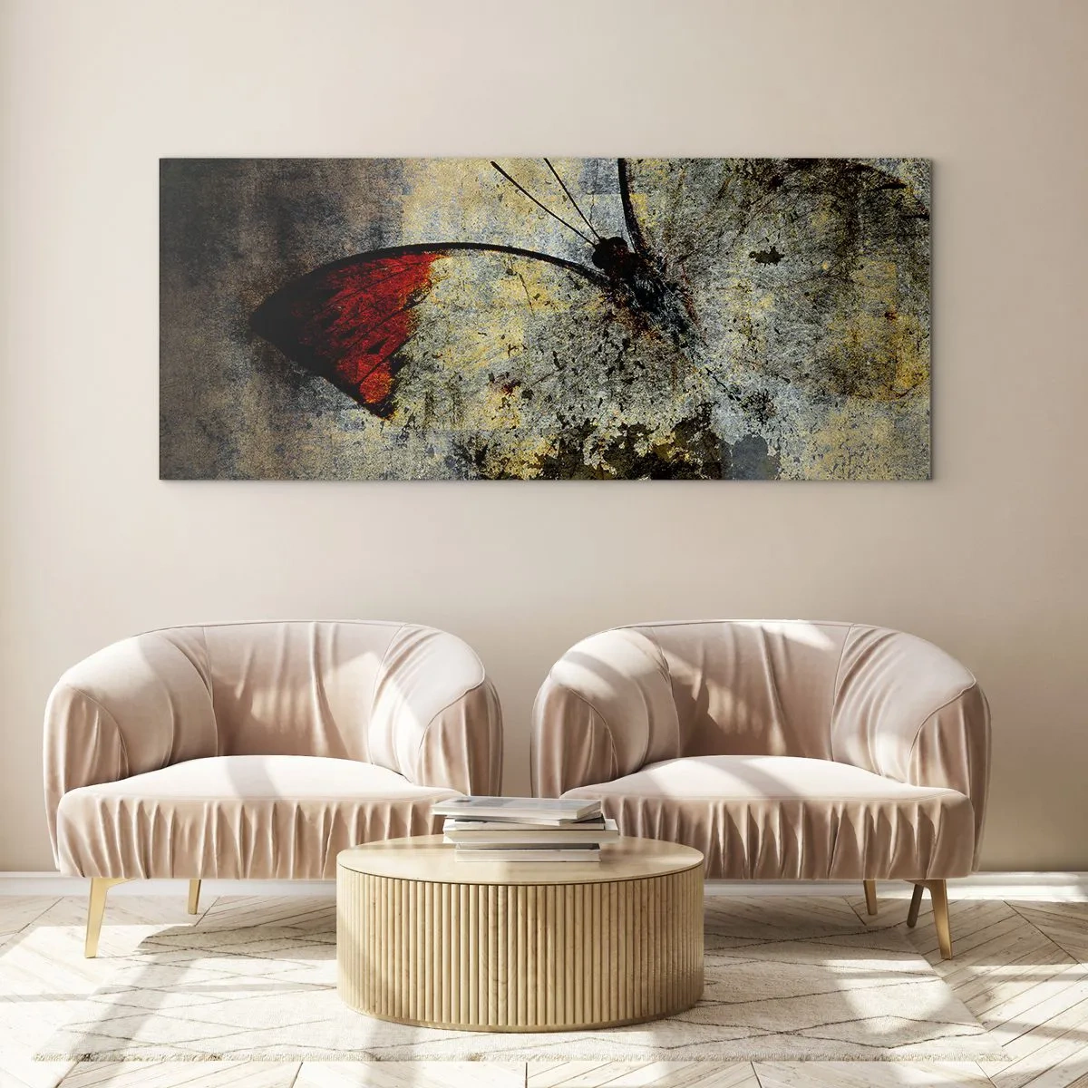 Billede på glas - Se, før jeg forsvinder - 120x50 cm