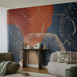 Fototapet Standard Eco - Lethed i tilværelsen - Abstraktion, Stykke, Moderne kunst - 350x256 cm