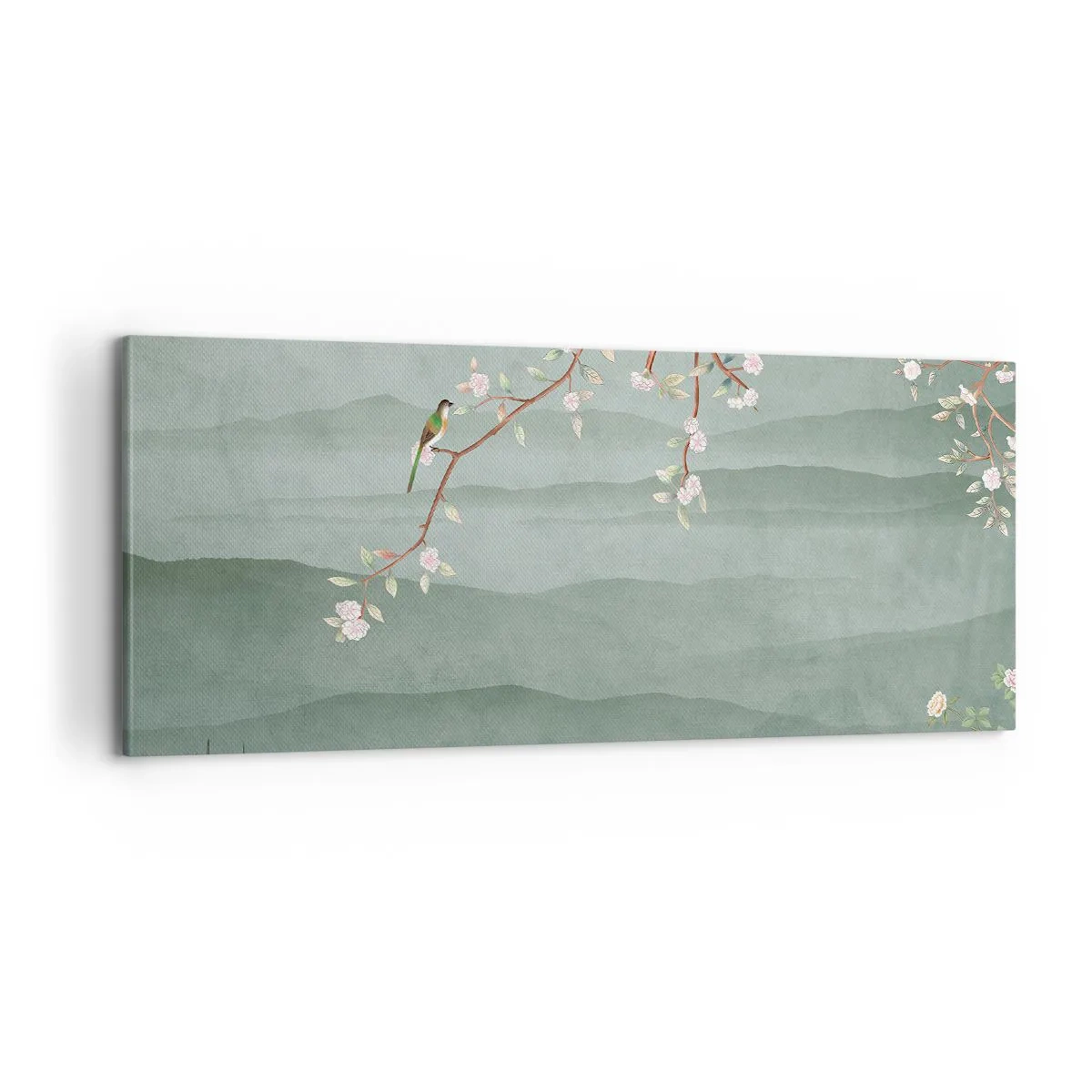 Lærredstryk - Billede på lærred - Forår, ah, det er dig - 100x40 cm