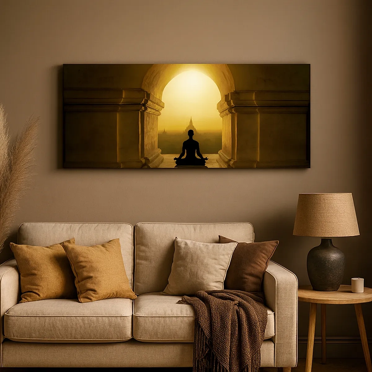 Lærredstryk - Billede på lærred - Fuldkommen harmoni - 30x30 cm